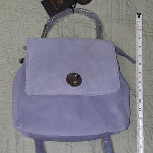 Moda Luxe Antoinette Leather Backpack, NWT (Straps still in Plastic), Perriwinkl